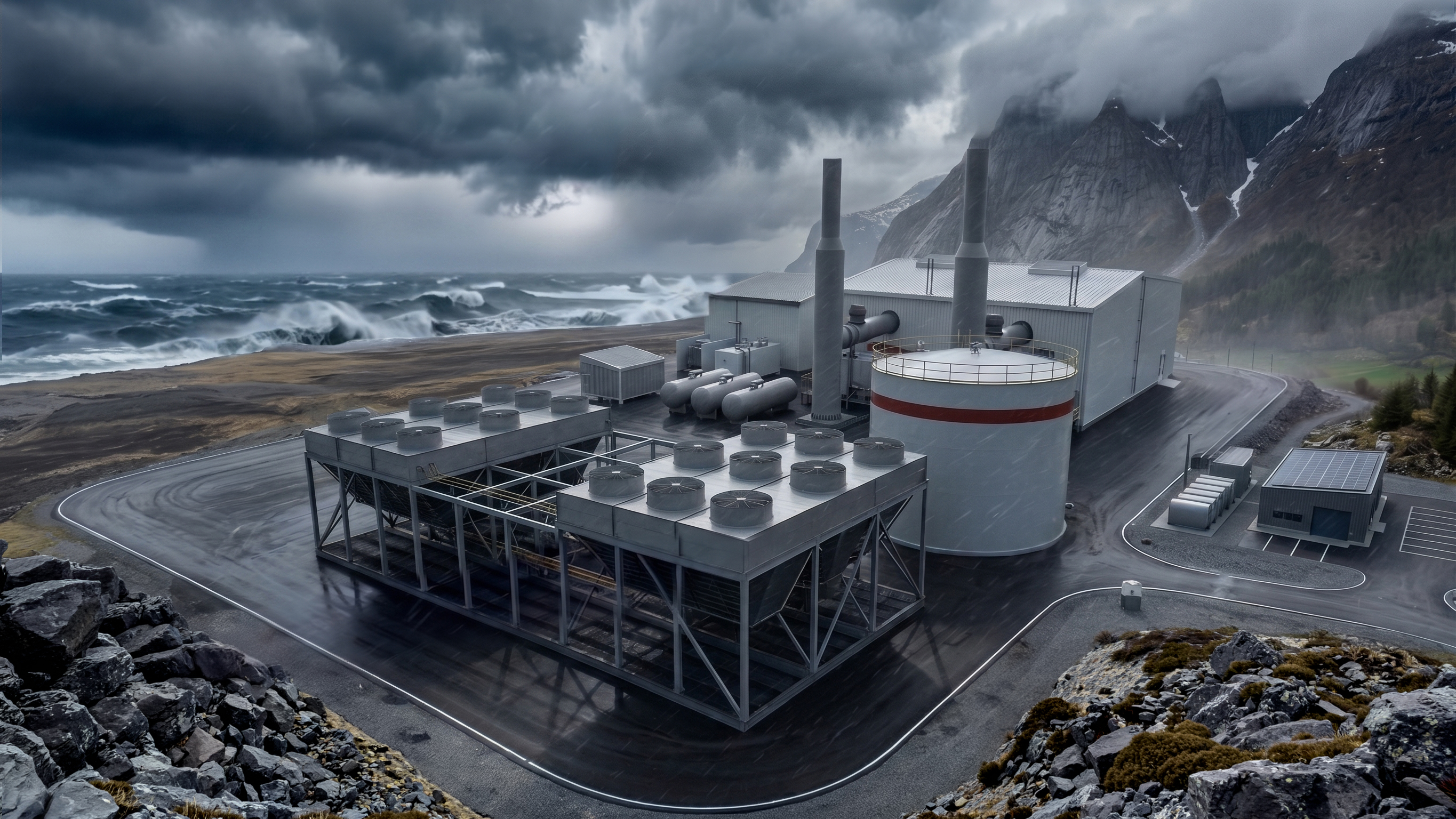 Corrosive marine climate
