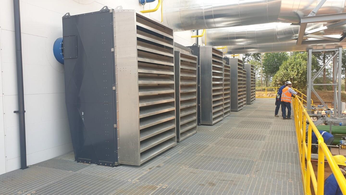 Leimec Ventiation Unit and Charge Air Filter (CAF)