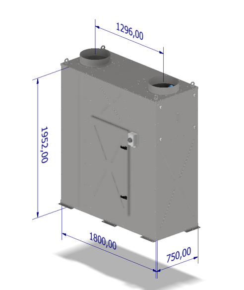 Leimec DustAir dimensions