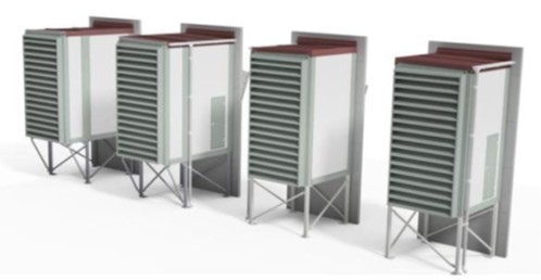 Leimec Power Plant Ventilation - Air Intake 18 m3